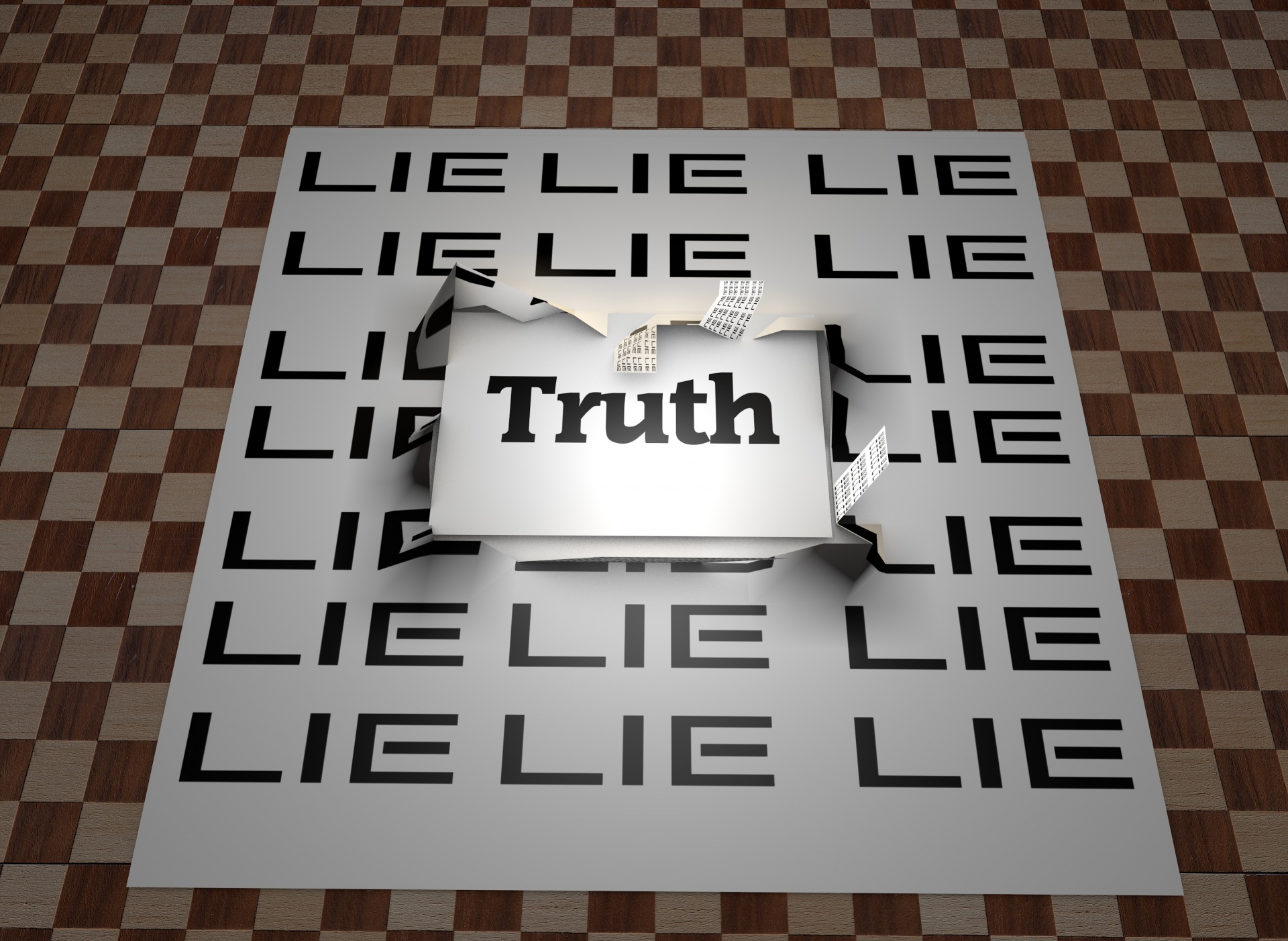 truth lie strategy free photo