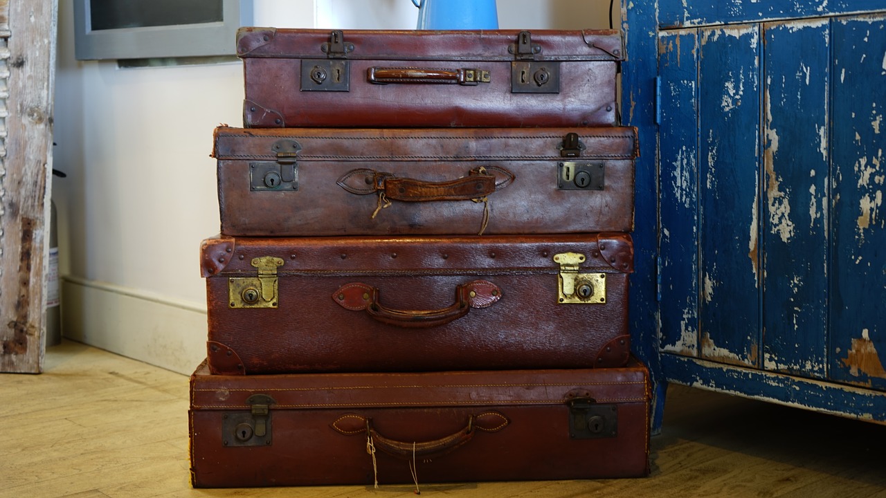 luggage bags suitcase free photo