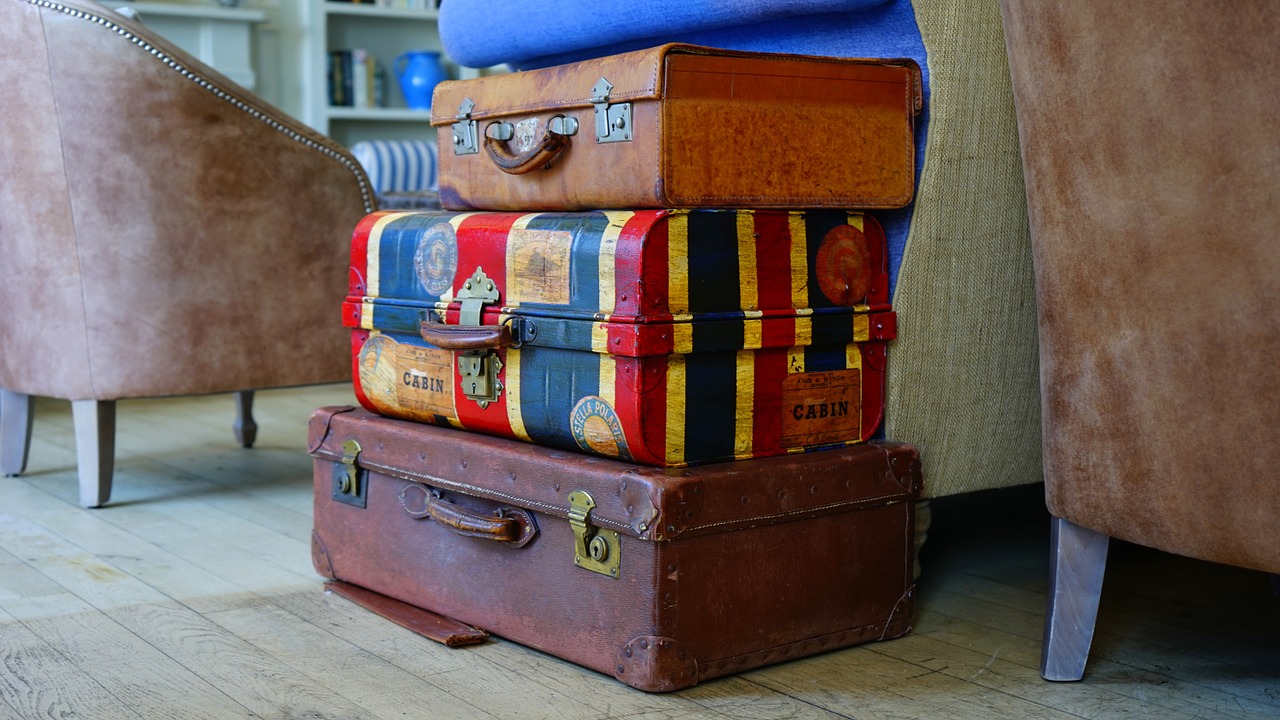 luggage bags suitcase free photo