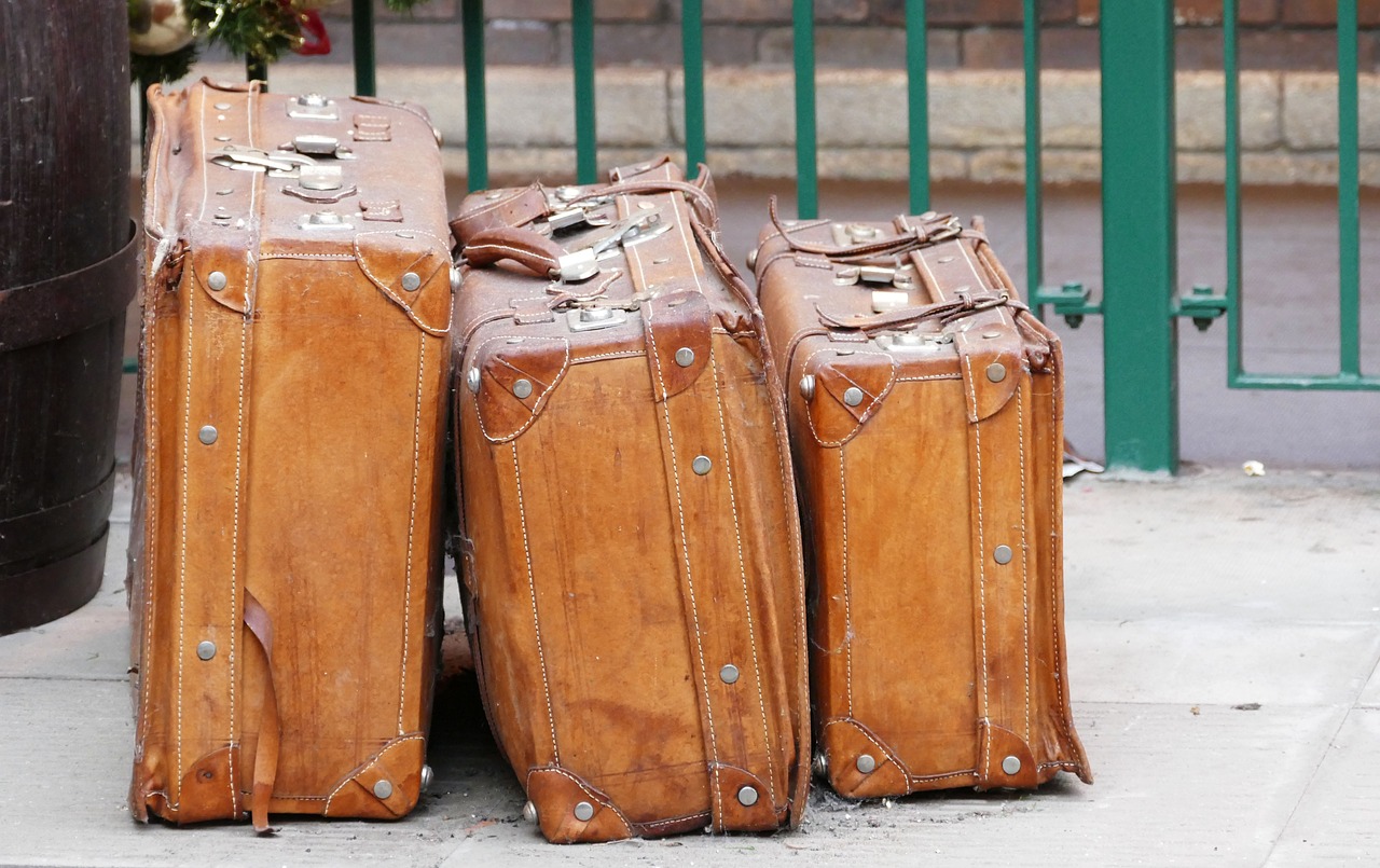 luggage bags travel free photo