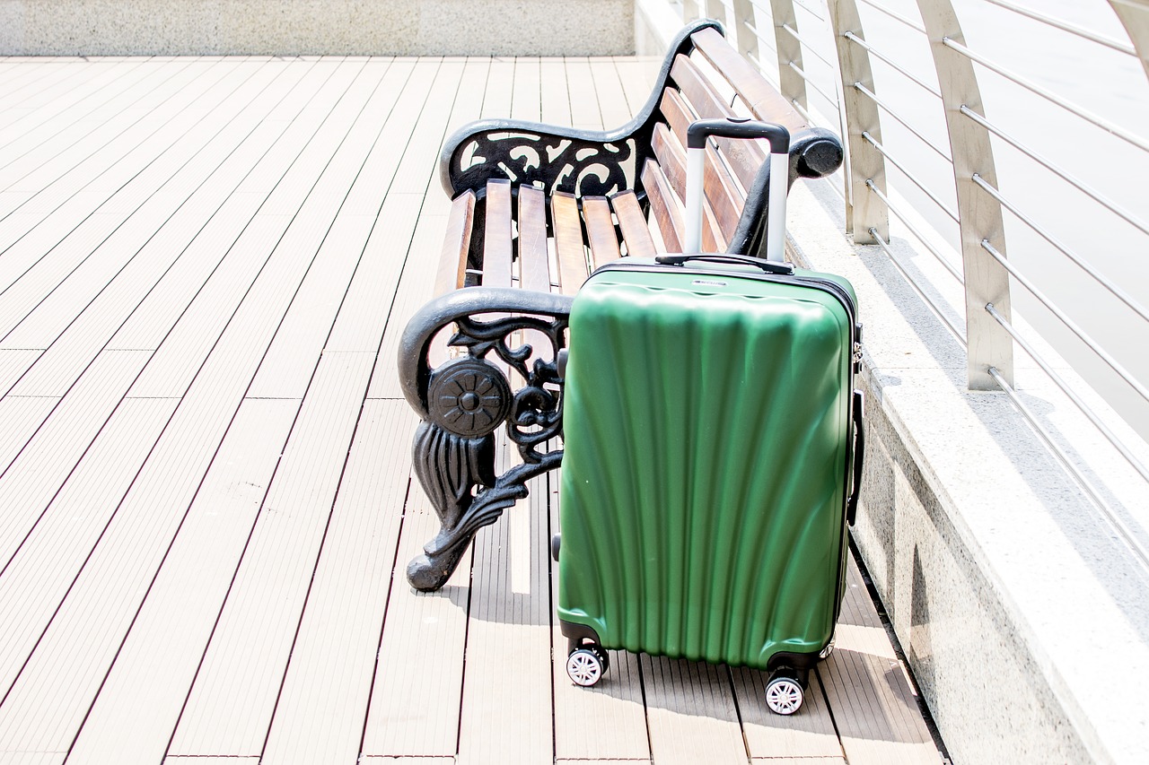 luggage case wheel lugguage free photo