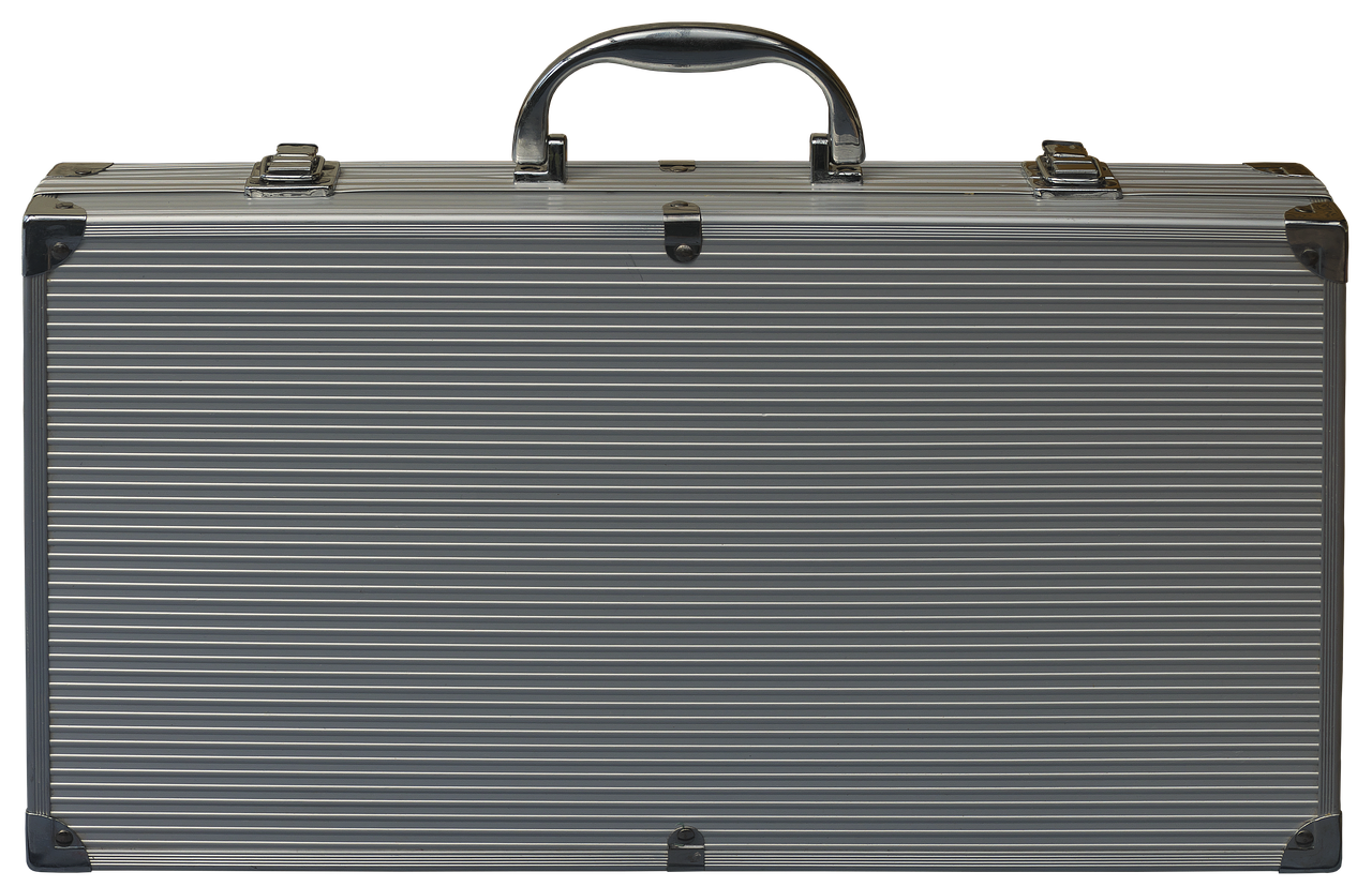 luggage  aluminium case  briefcase free photo