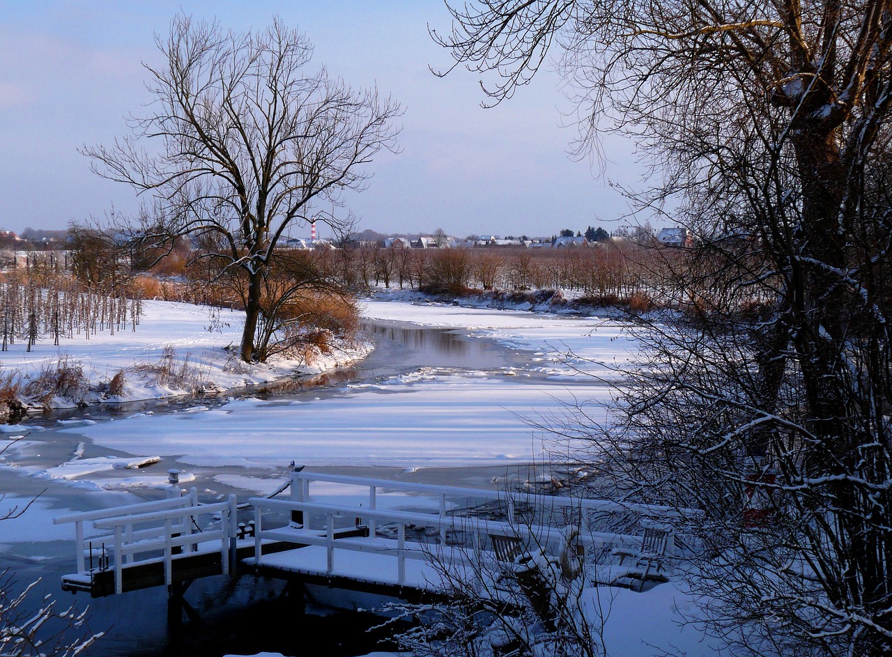 lühe old country winter free photo