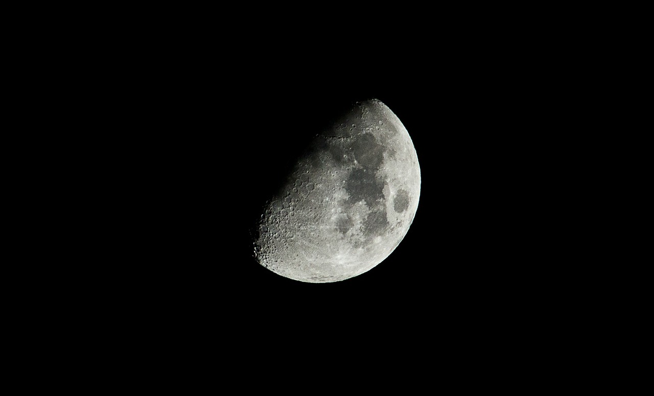 luna night sky free photo