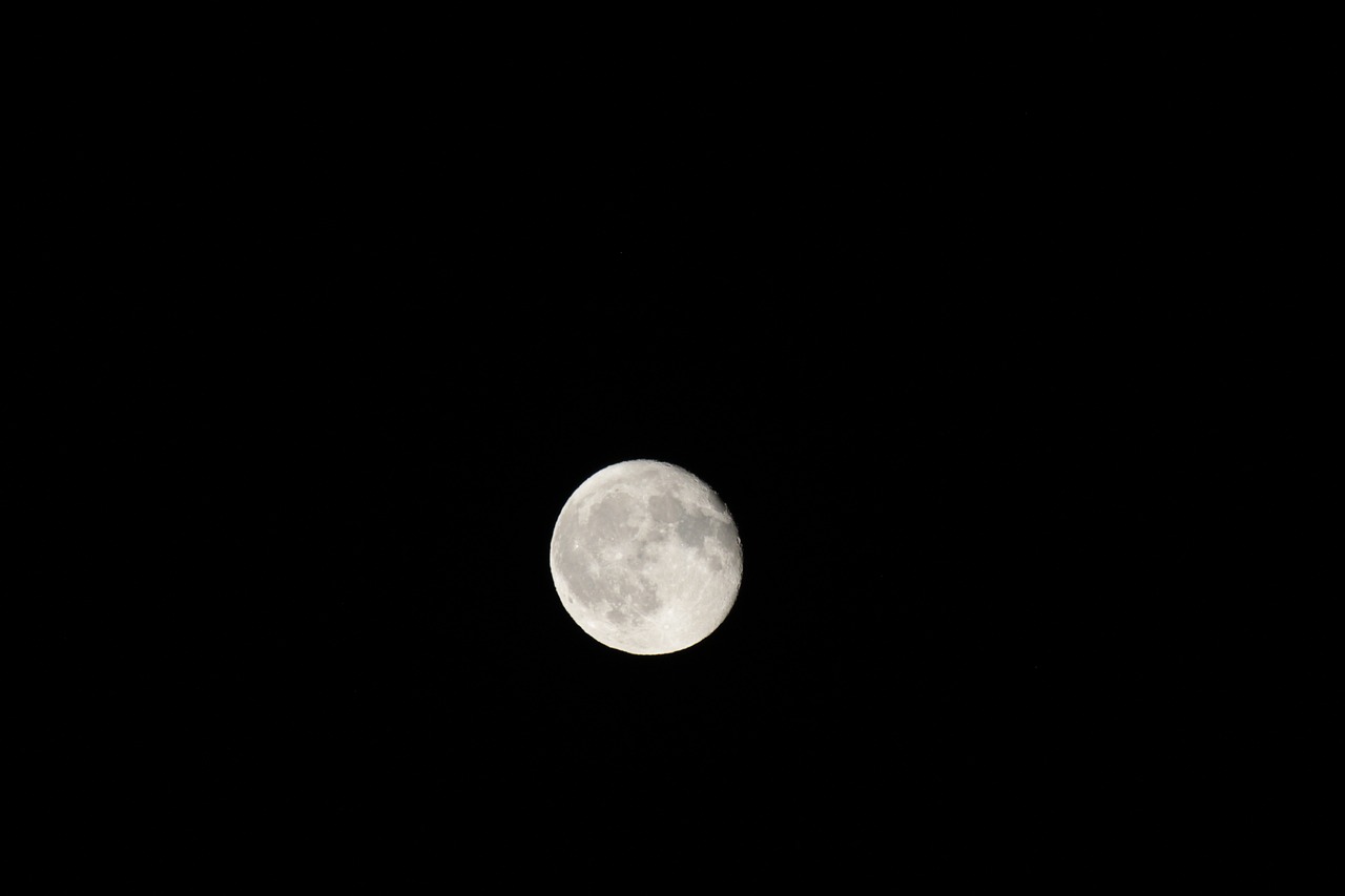 luna  sky  full free photo