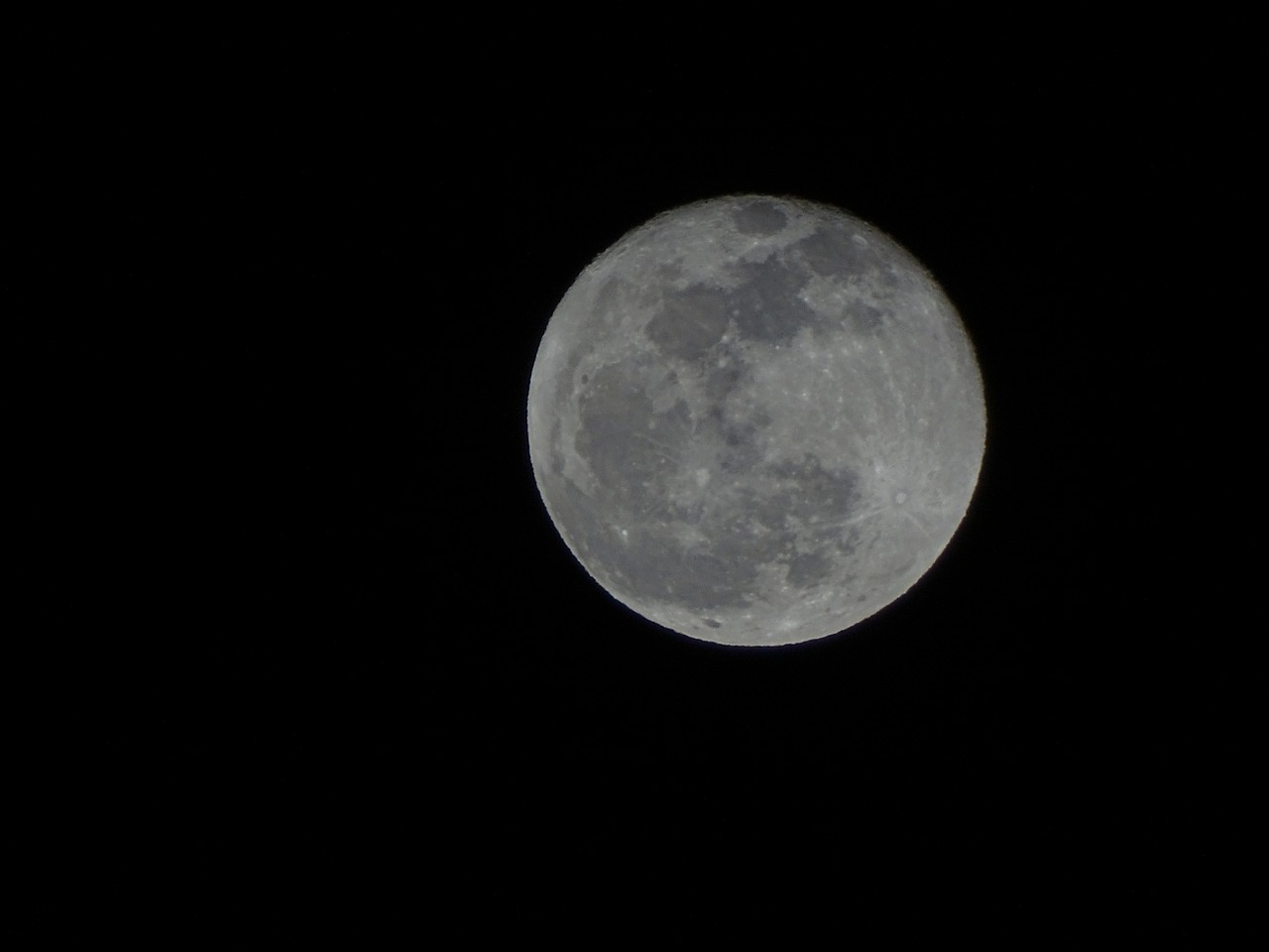 luna sky night free photo