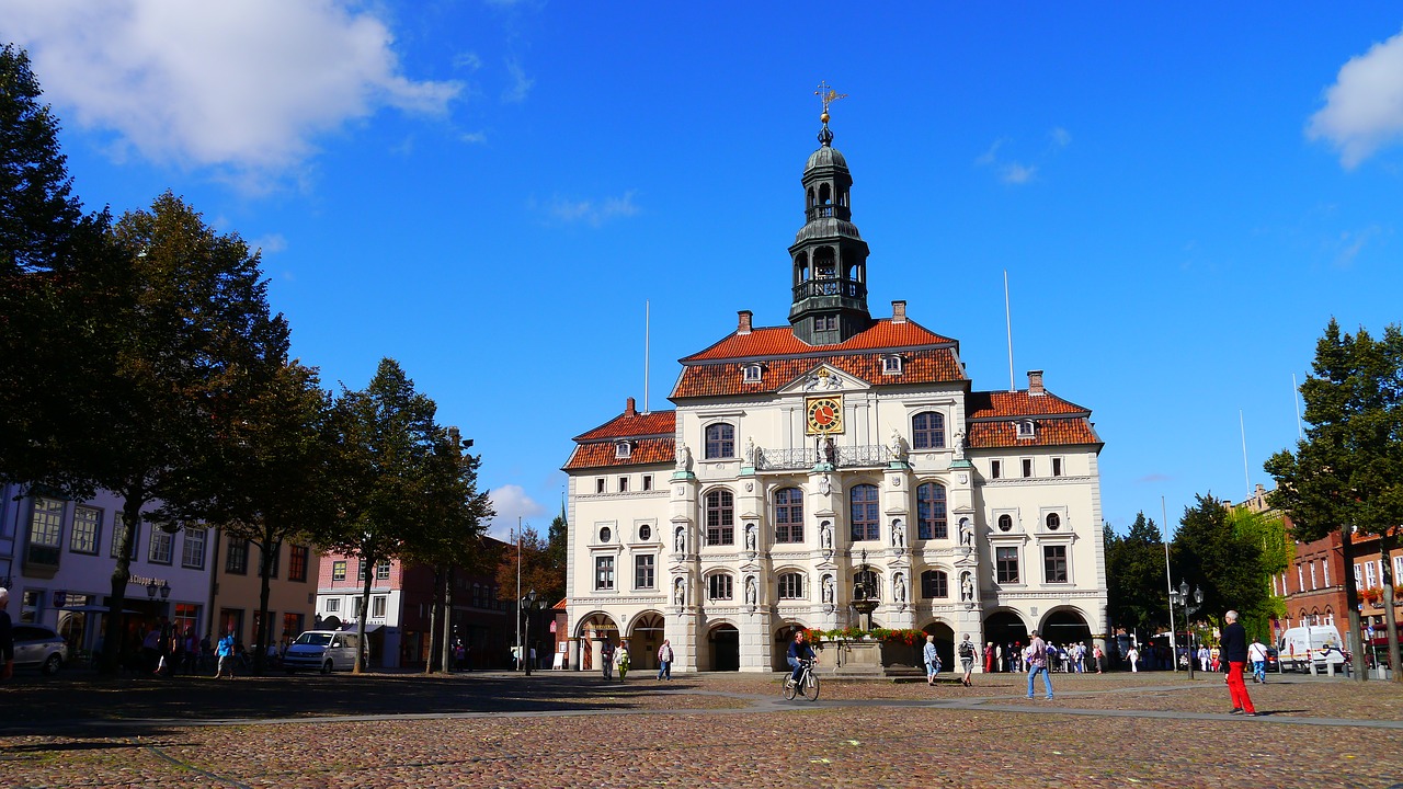lüneburg town hall historically free photo