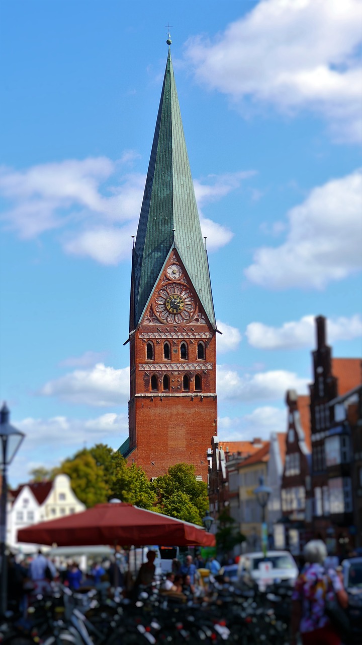 lüneburg church steeple free photo