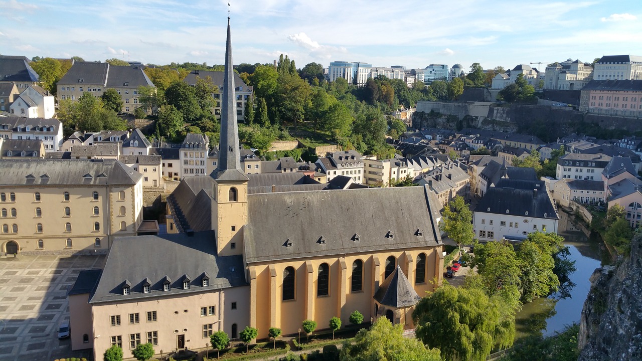 luxembourg luxembourg city neumünster abbey free photo
