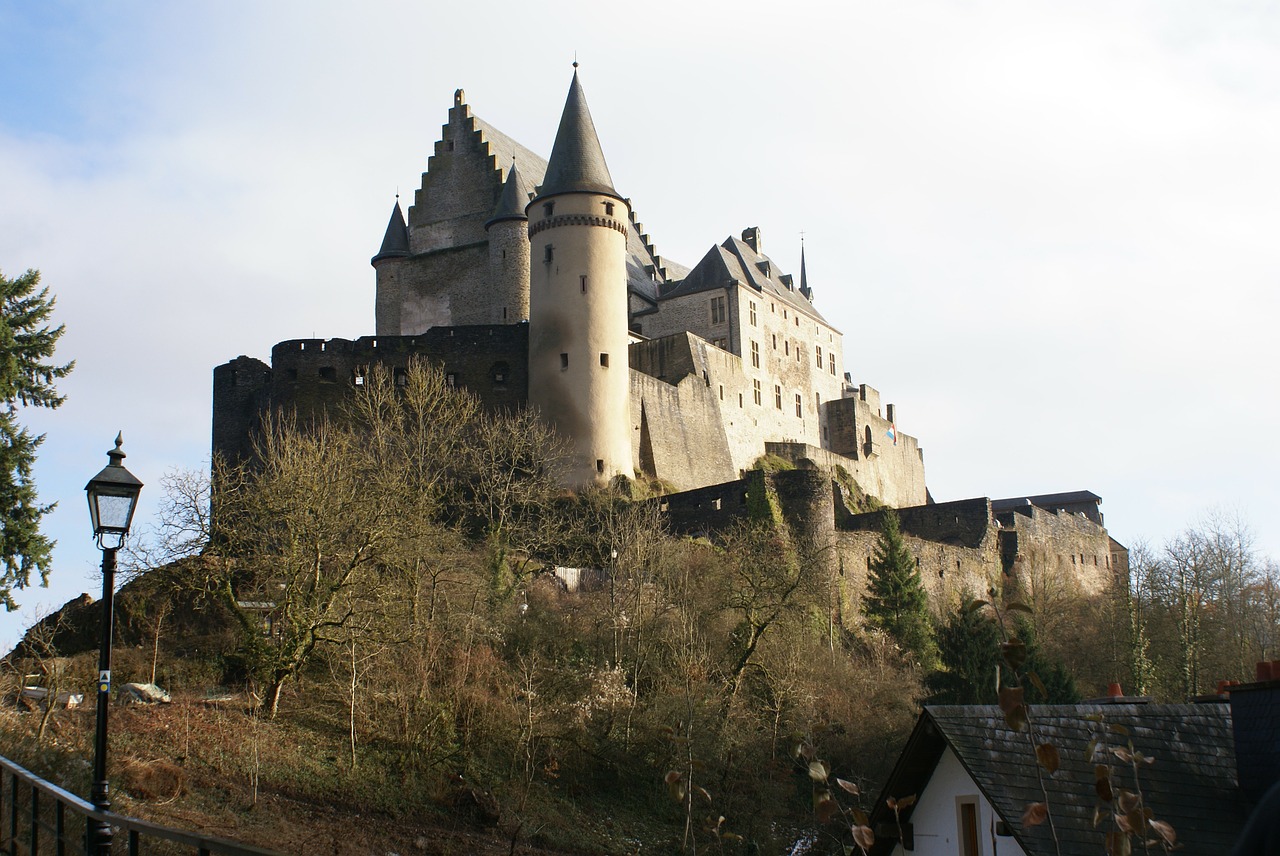 luxembourg vianden castle free photo