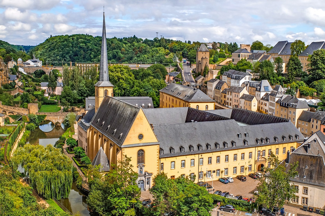 luxembourg city landscape free photo