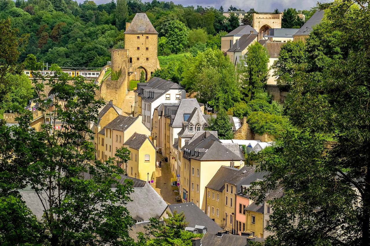 luxembourg city landscape free photo