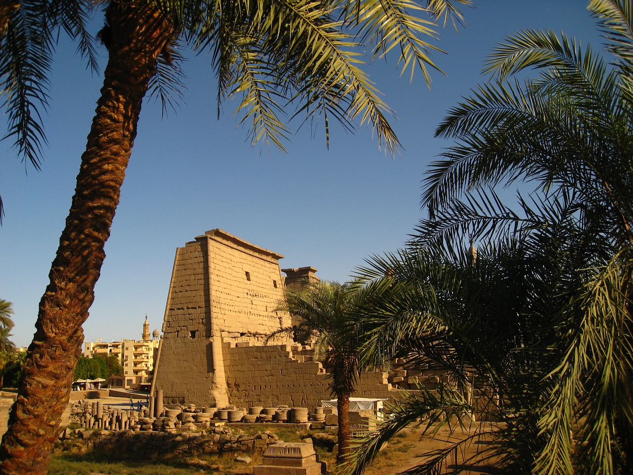 luxor temple egypt free photo