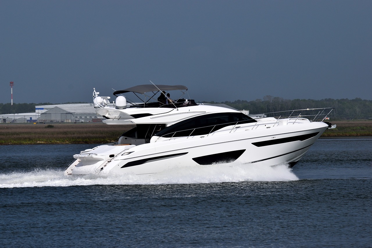 luxury yacht  boat  cruising free photo