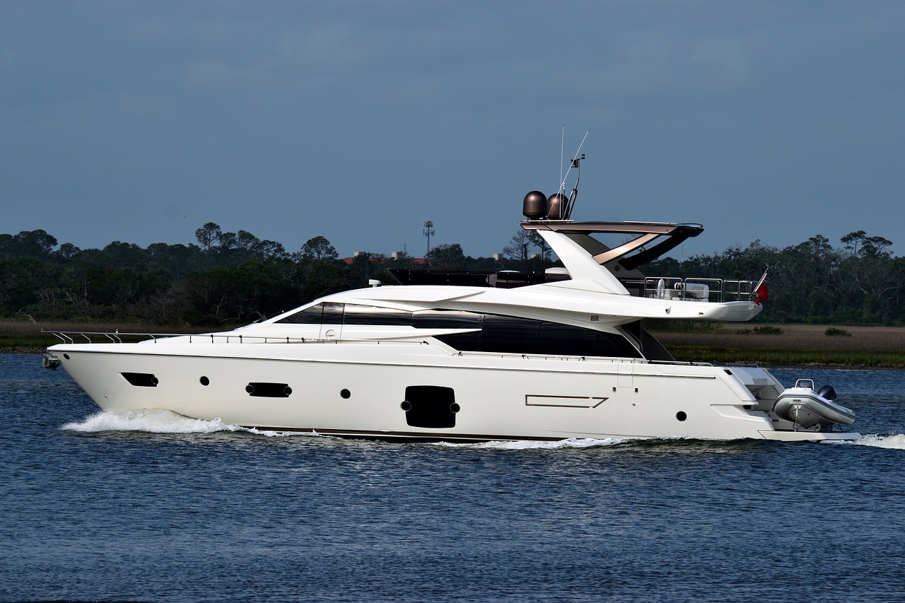 luxury yacht  boat  cruising free photo