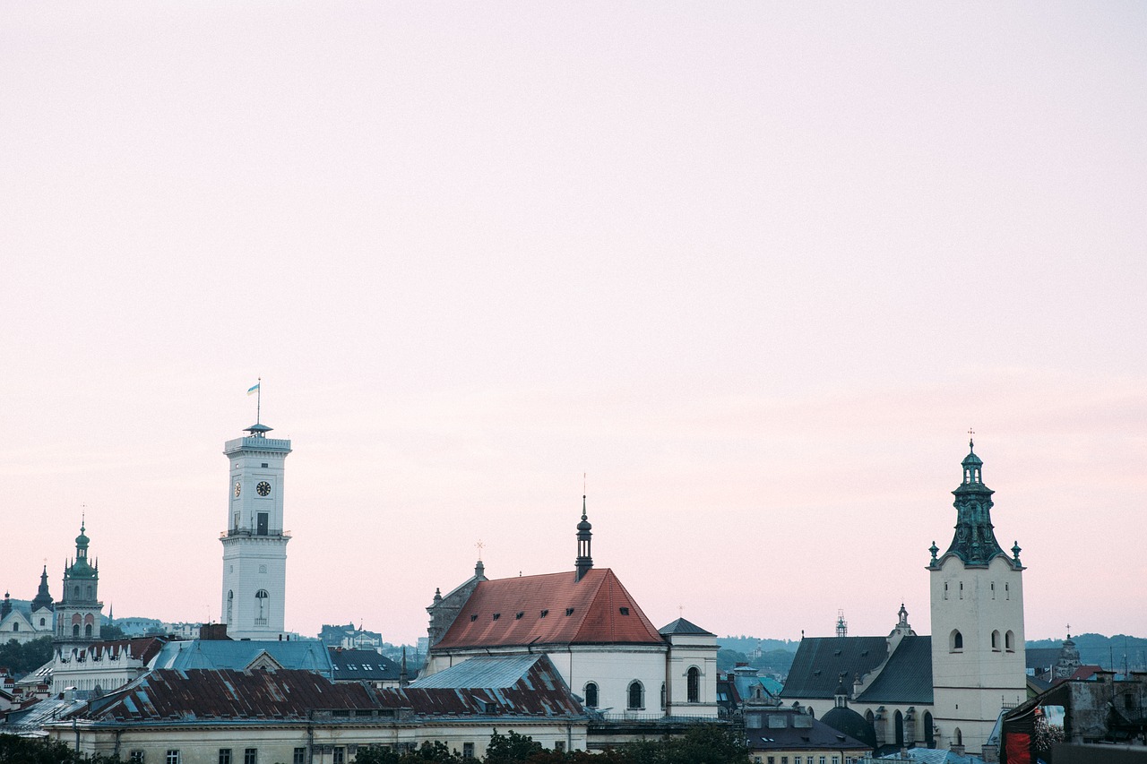 lviv view panorama free photo