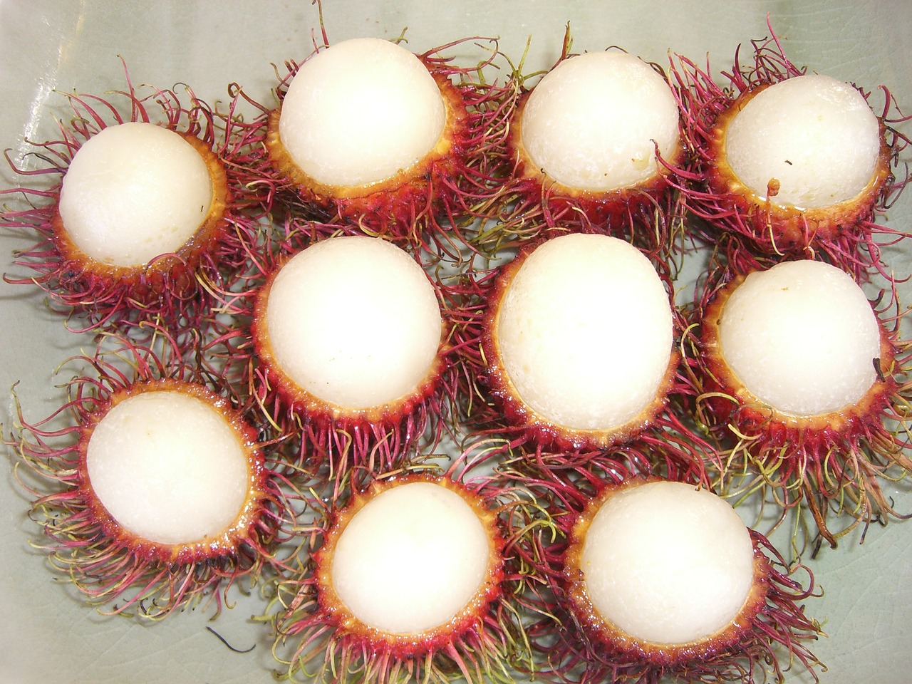 lychee fruit pointed free photo
