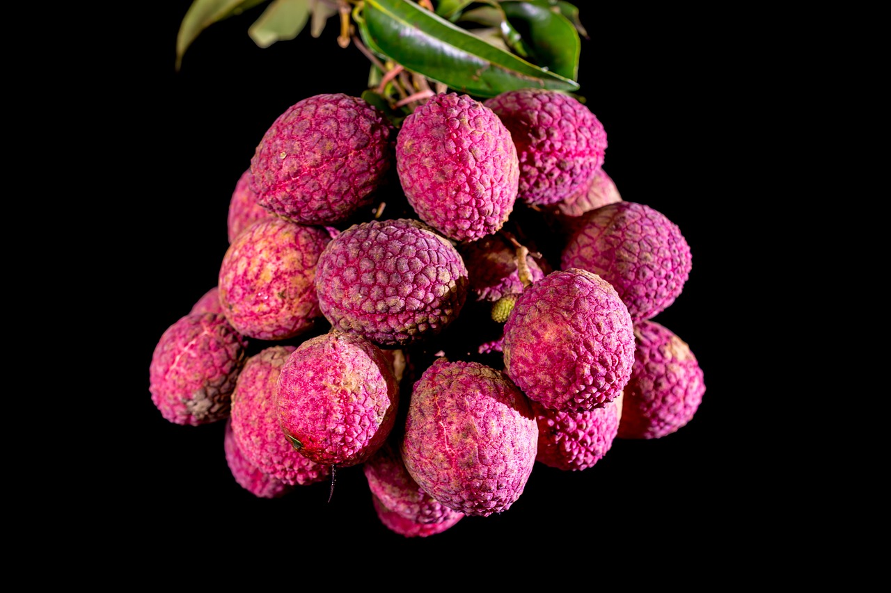 lychee fruit tropical free photo