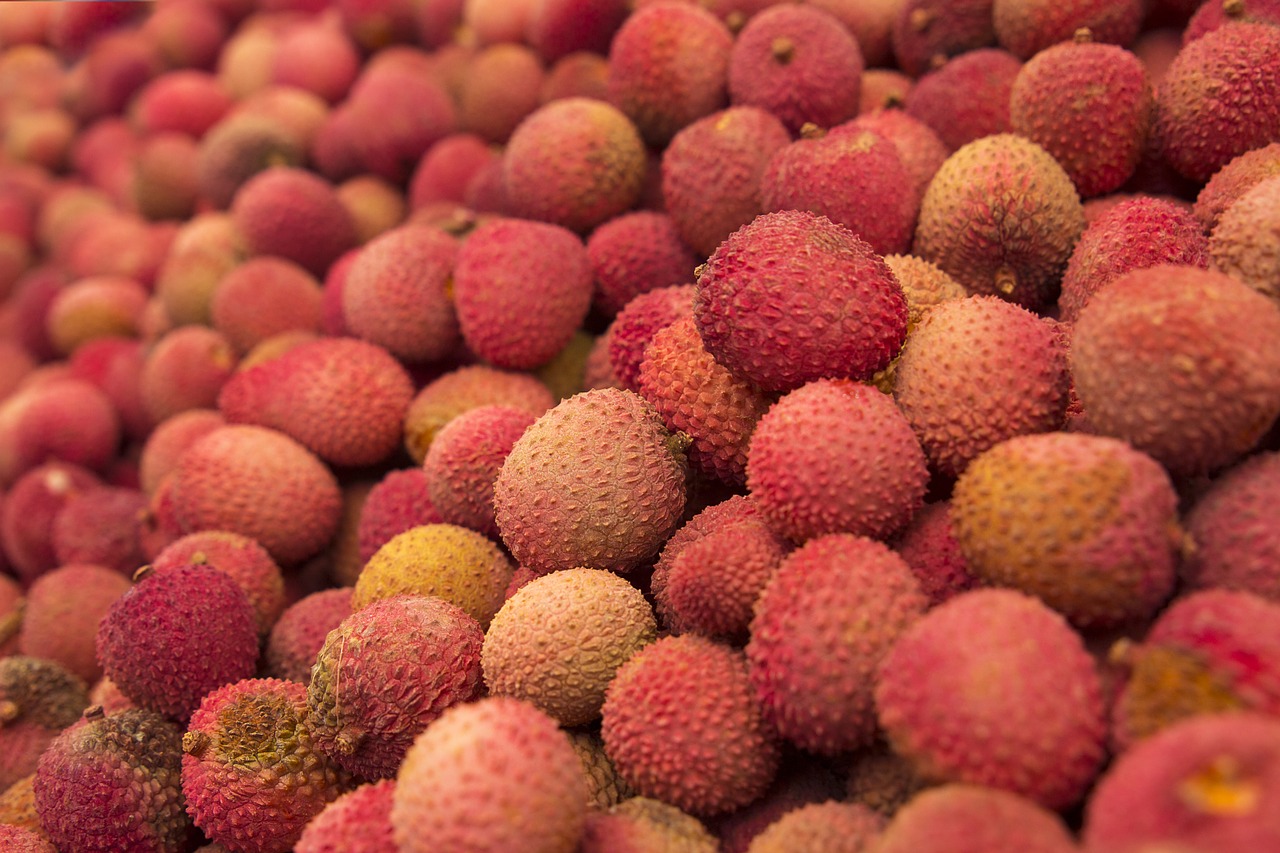 lychee fruit fresh free photo