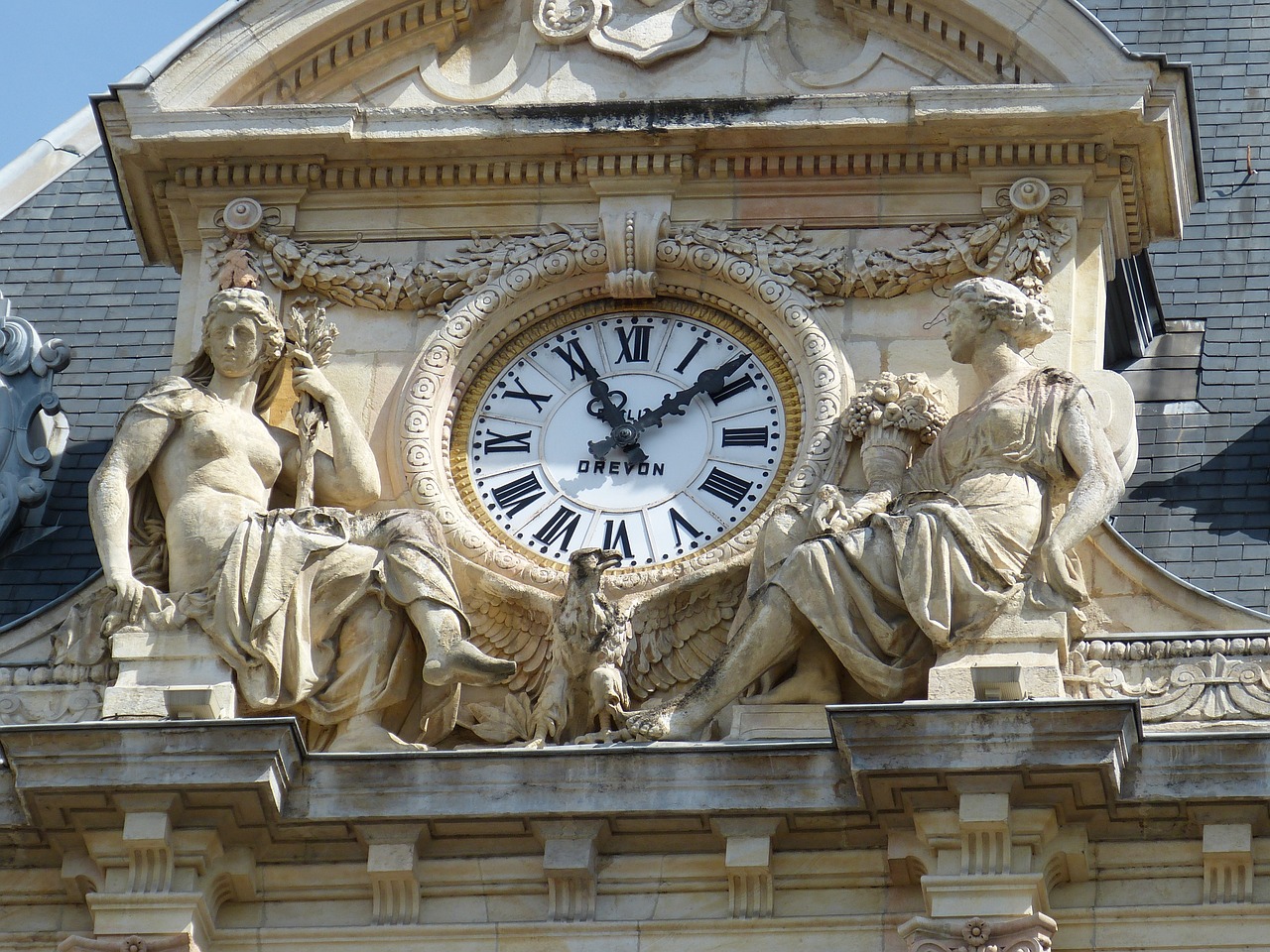 lyon france old town free photo