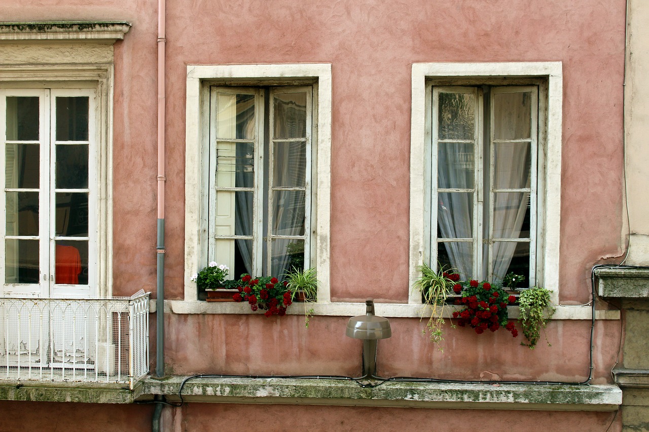 lyon france window free photo