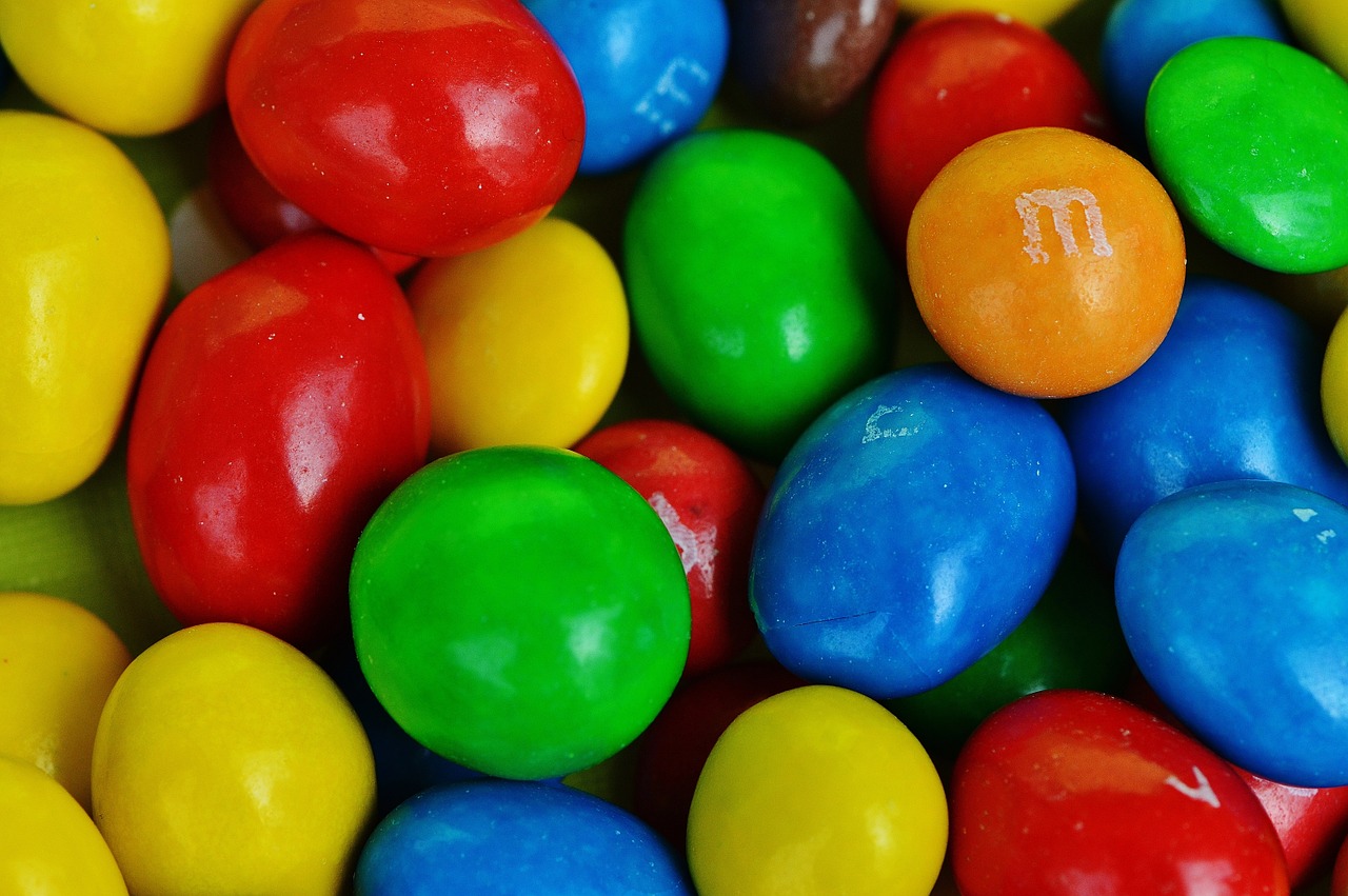 m and m sweetness delicious free photo