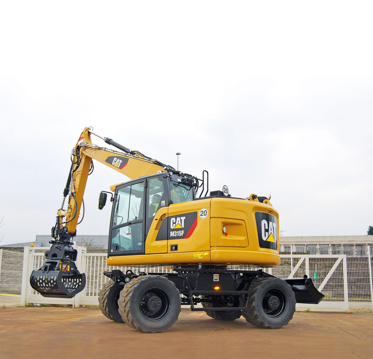 m315f hydraulic excavators free photo