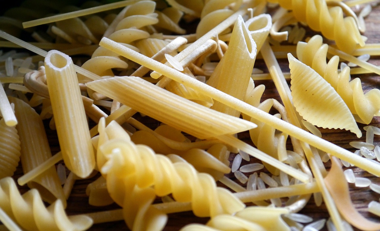 macaroni rigatoni noodles free photo