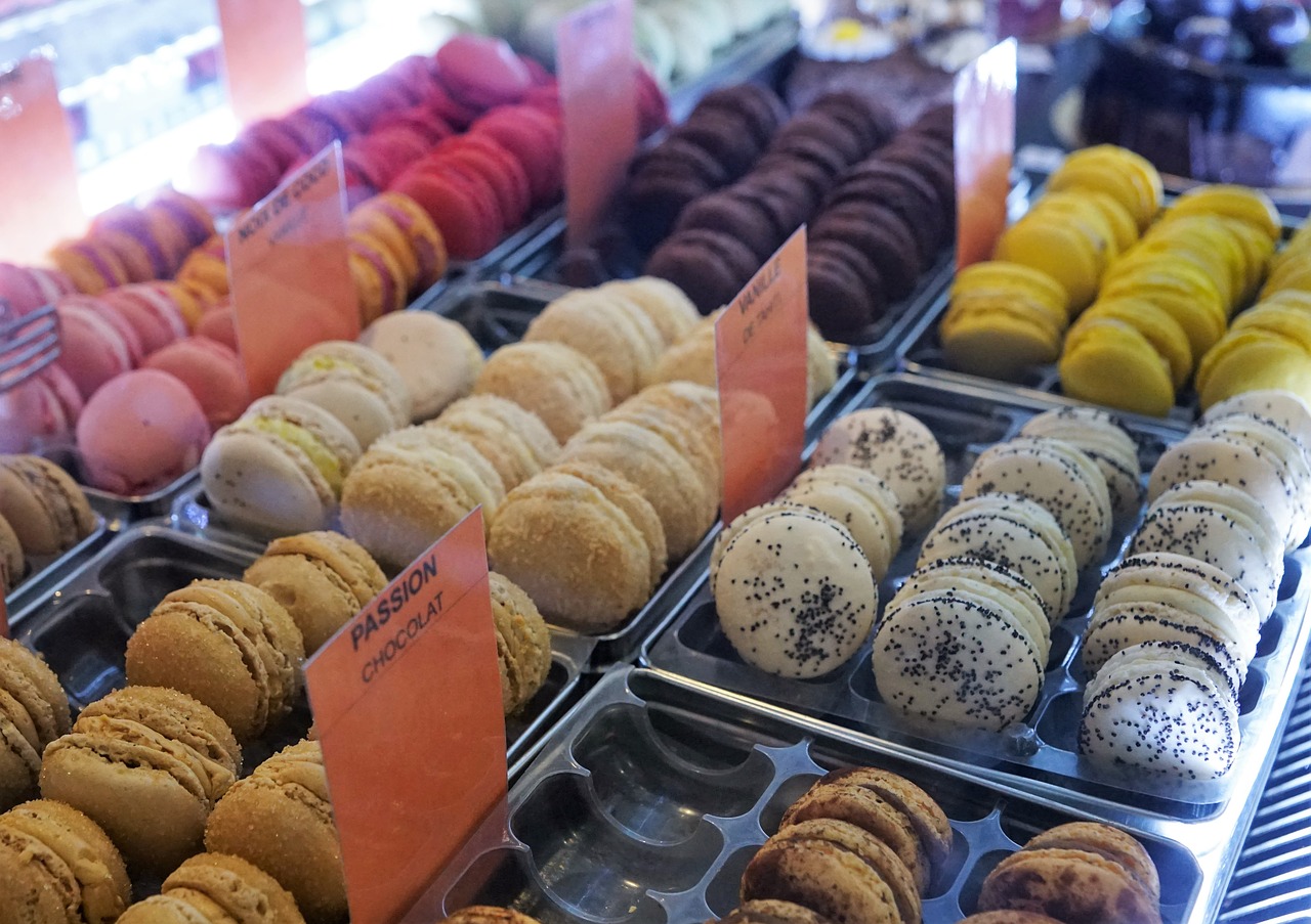 macarons french france free photo