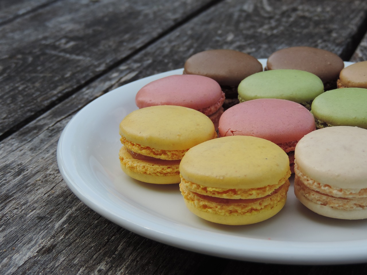 macarons france color free photo