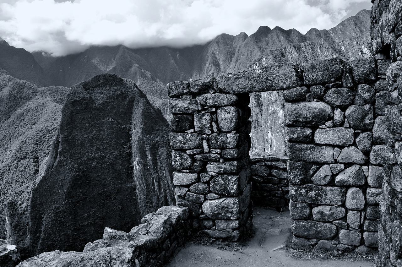 macchu-pichu peru ruins free photo