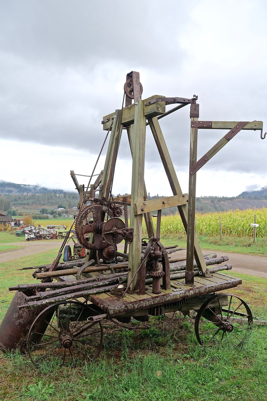 machine agriculture pulley free photo