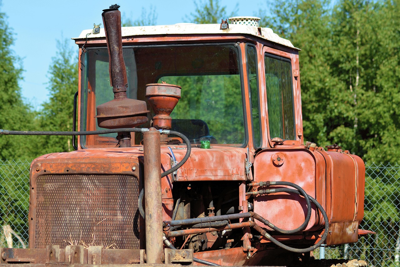 machine tractors tractor free photo