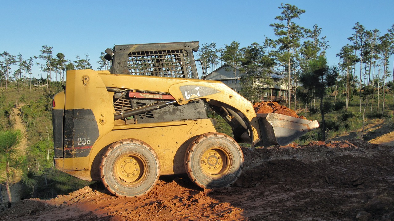 machine soil tractor free photo