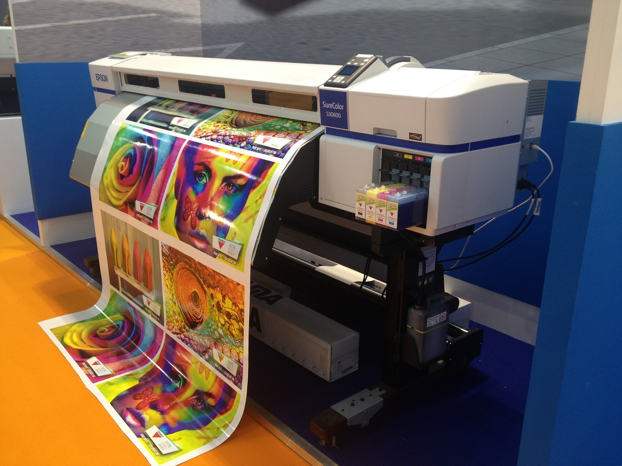 machine printer printing free photo