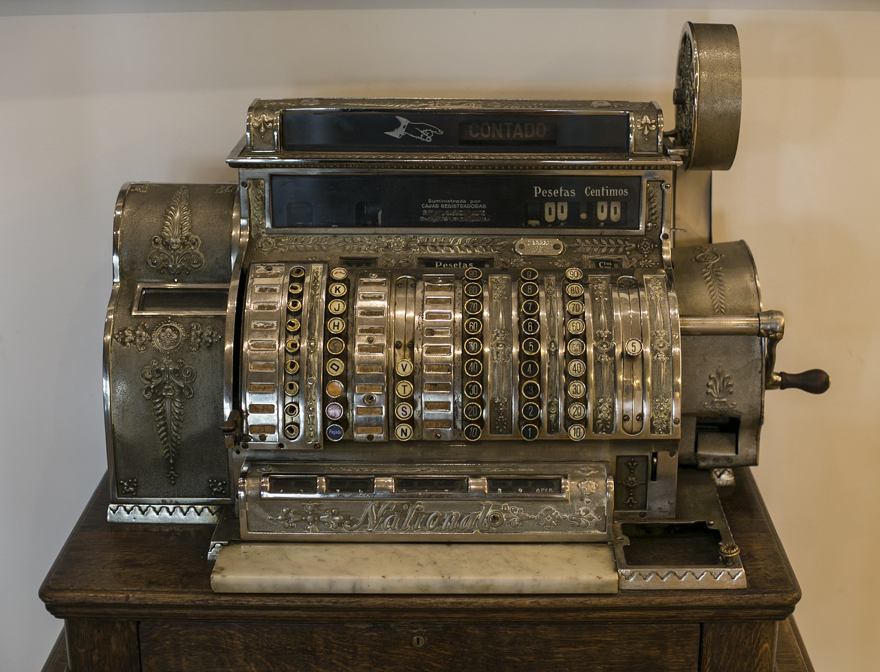 machine register machine vintage free photo