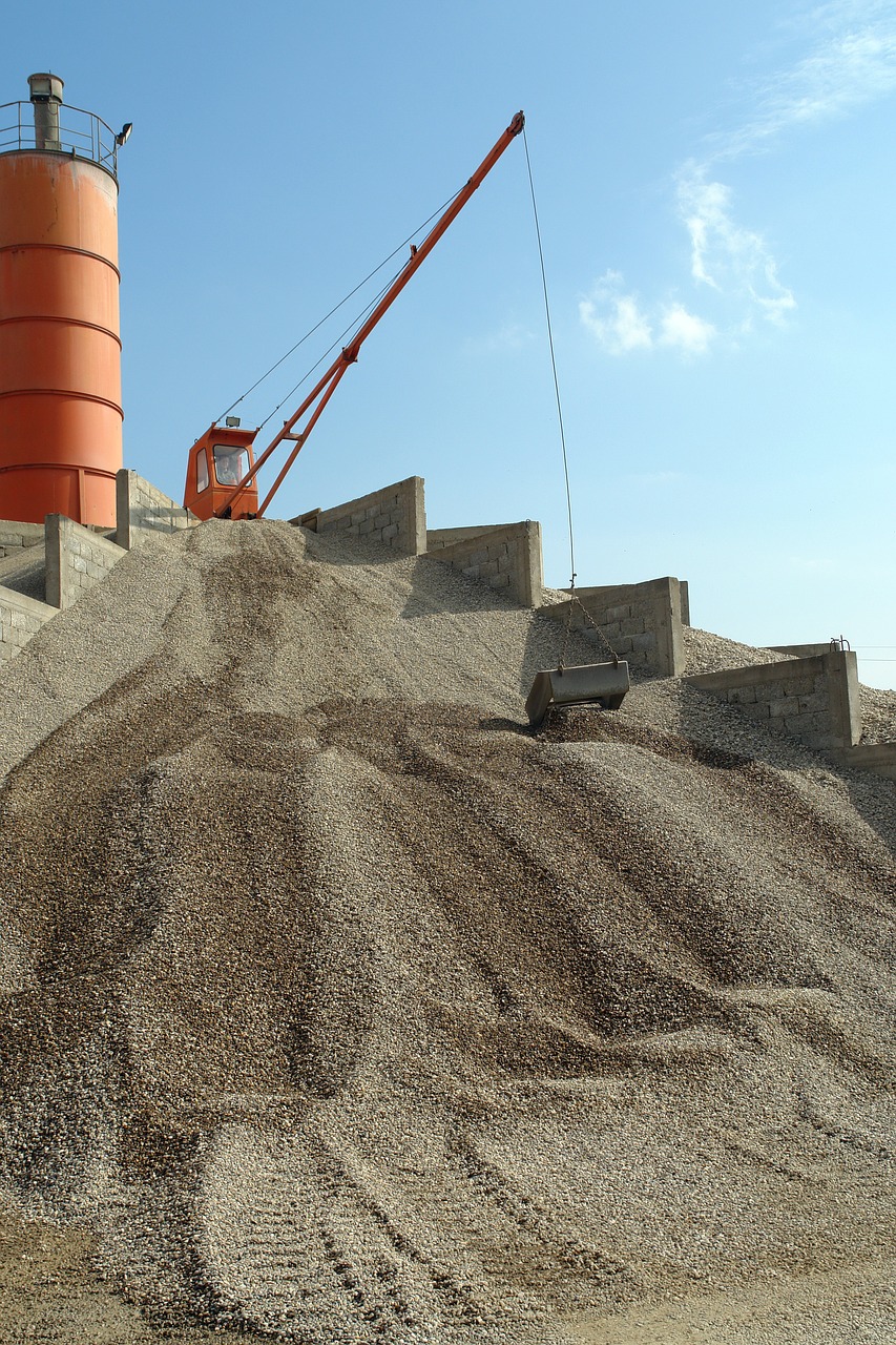 machinery excavating construction free photo