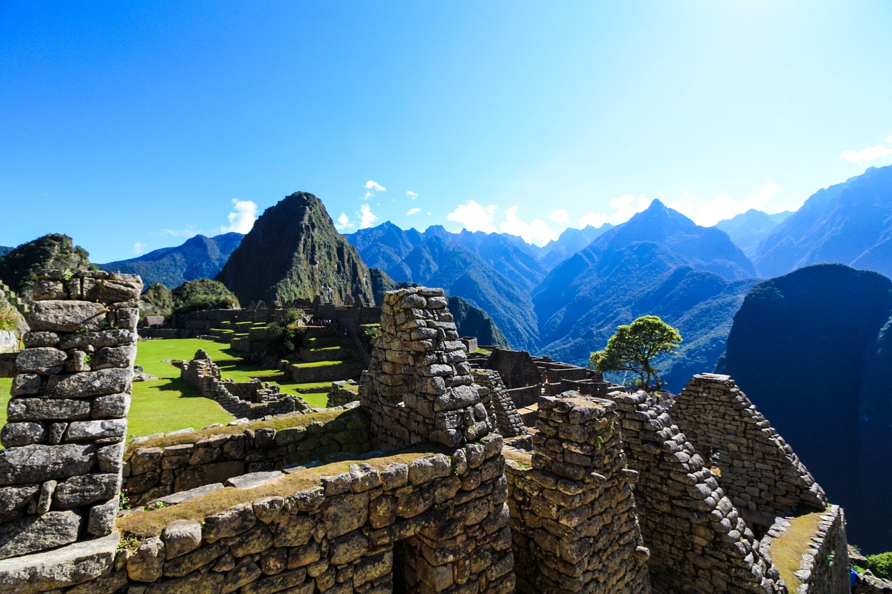 machu picchu  peru  inca free photo