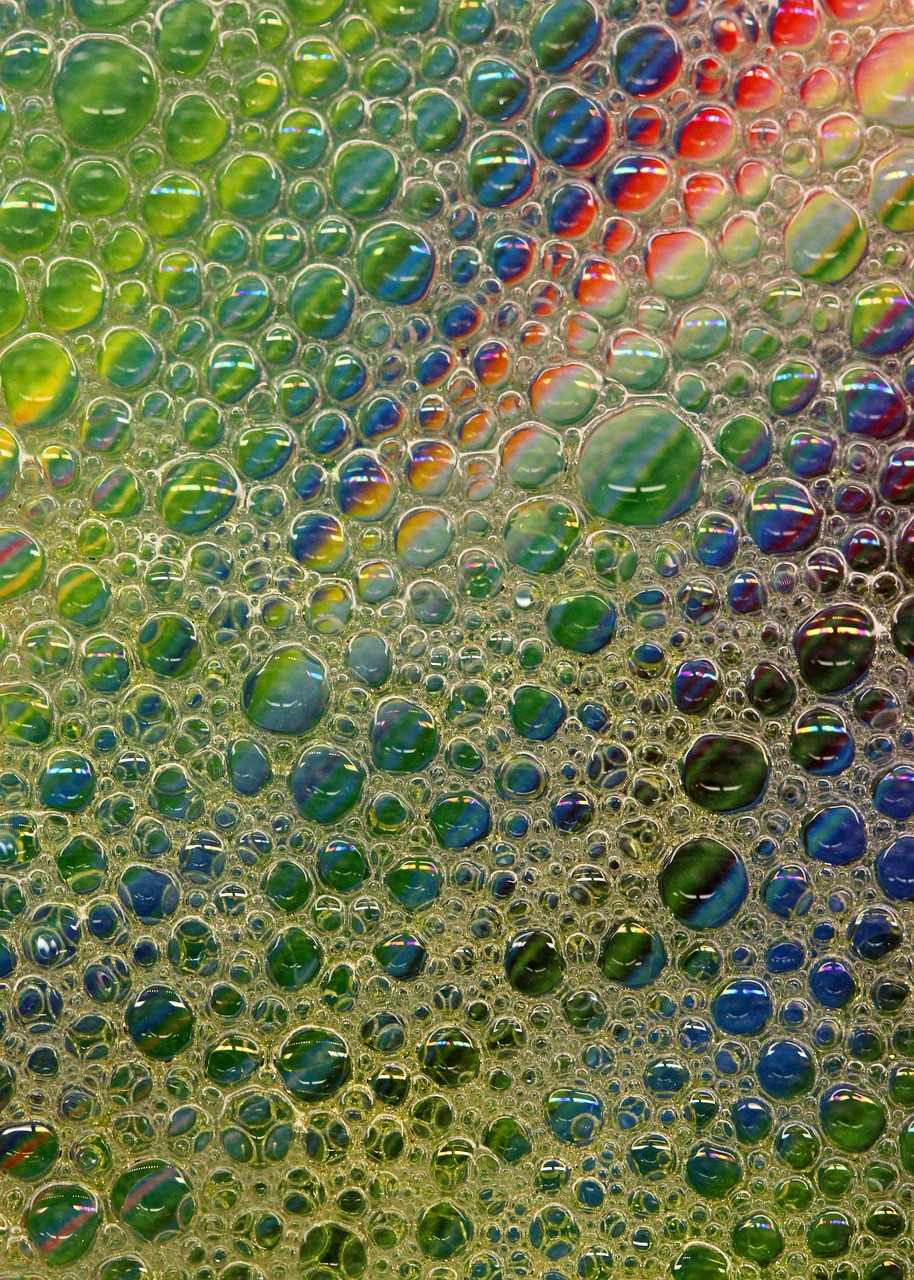 macro bubbles soap free photo