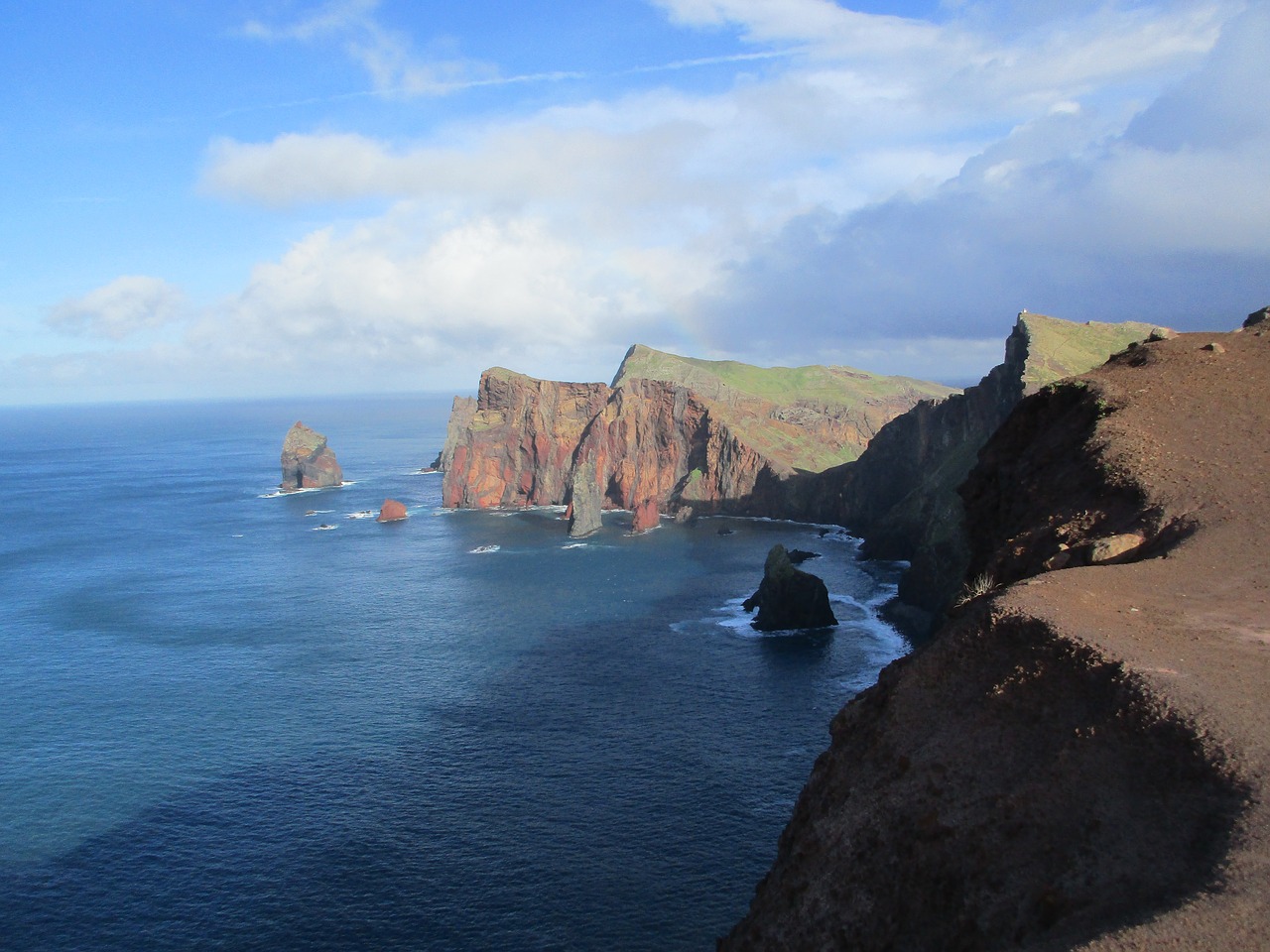 madeira island coast free photo