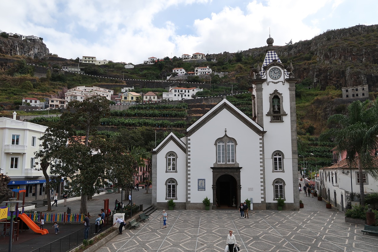 madeira  architecture  church free photo