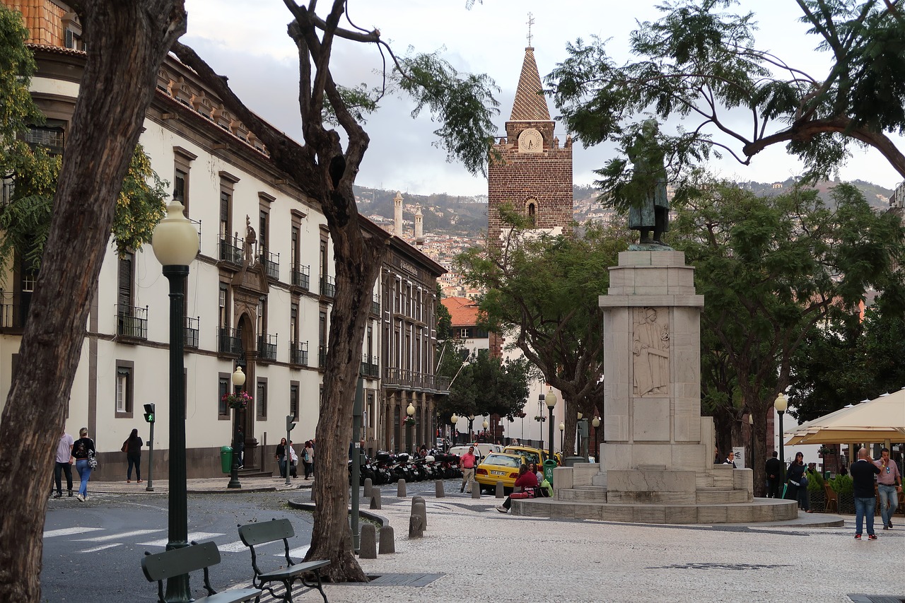 madeira  architecture  street free photo