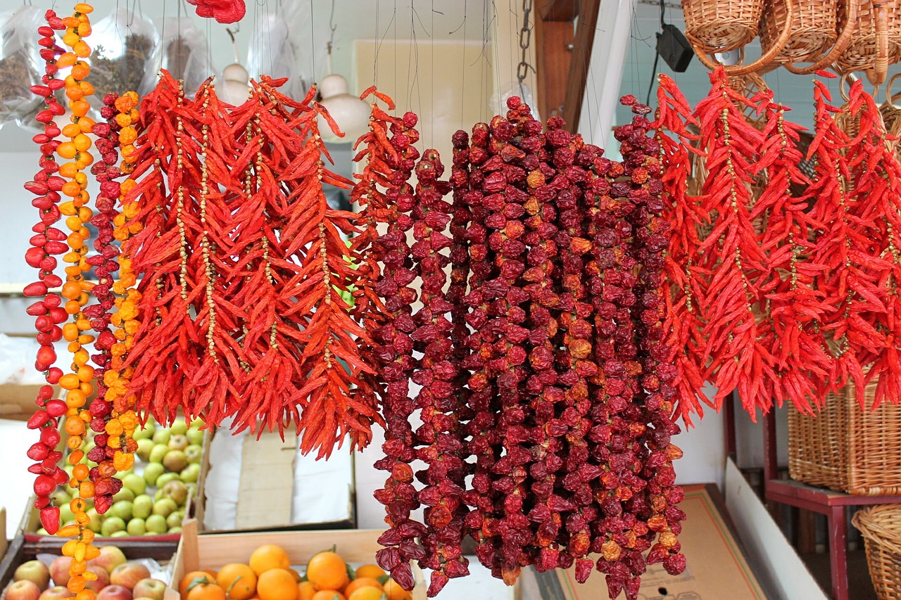 madeira funchal spice market free photo