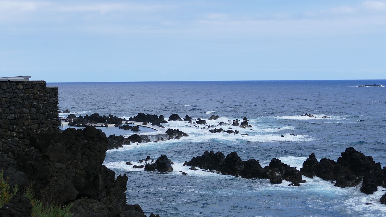 madeira  ocean  water free photo