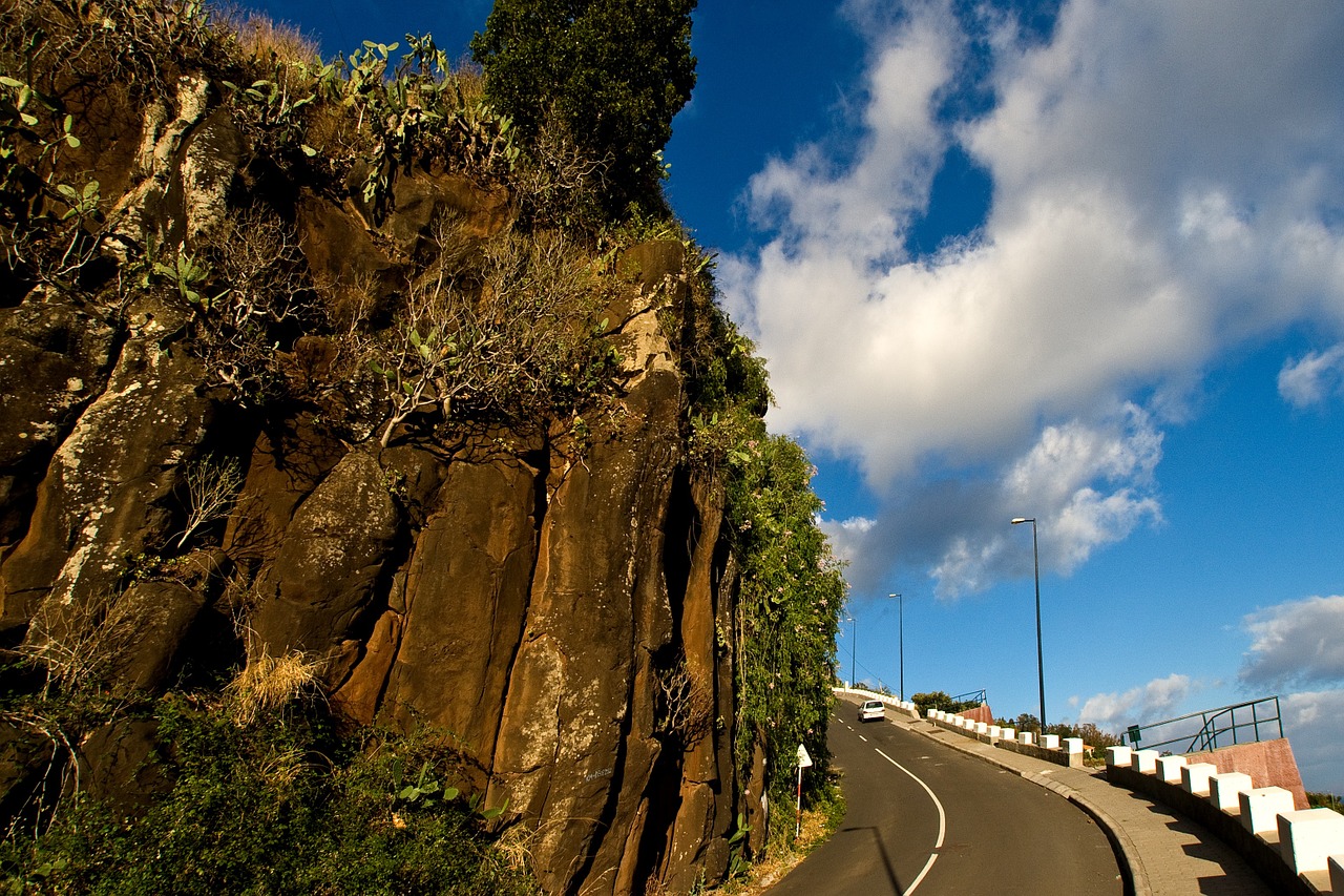 madeira rock road free photo