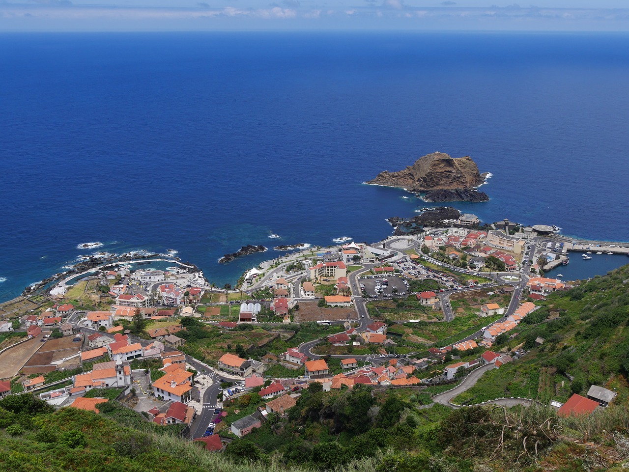 madeira portomoniz  portugal  atlantic free photo