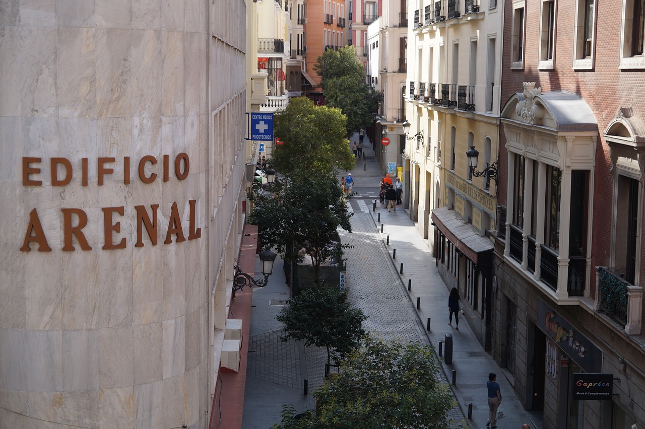 madrid arenal street free photo