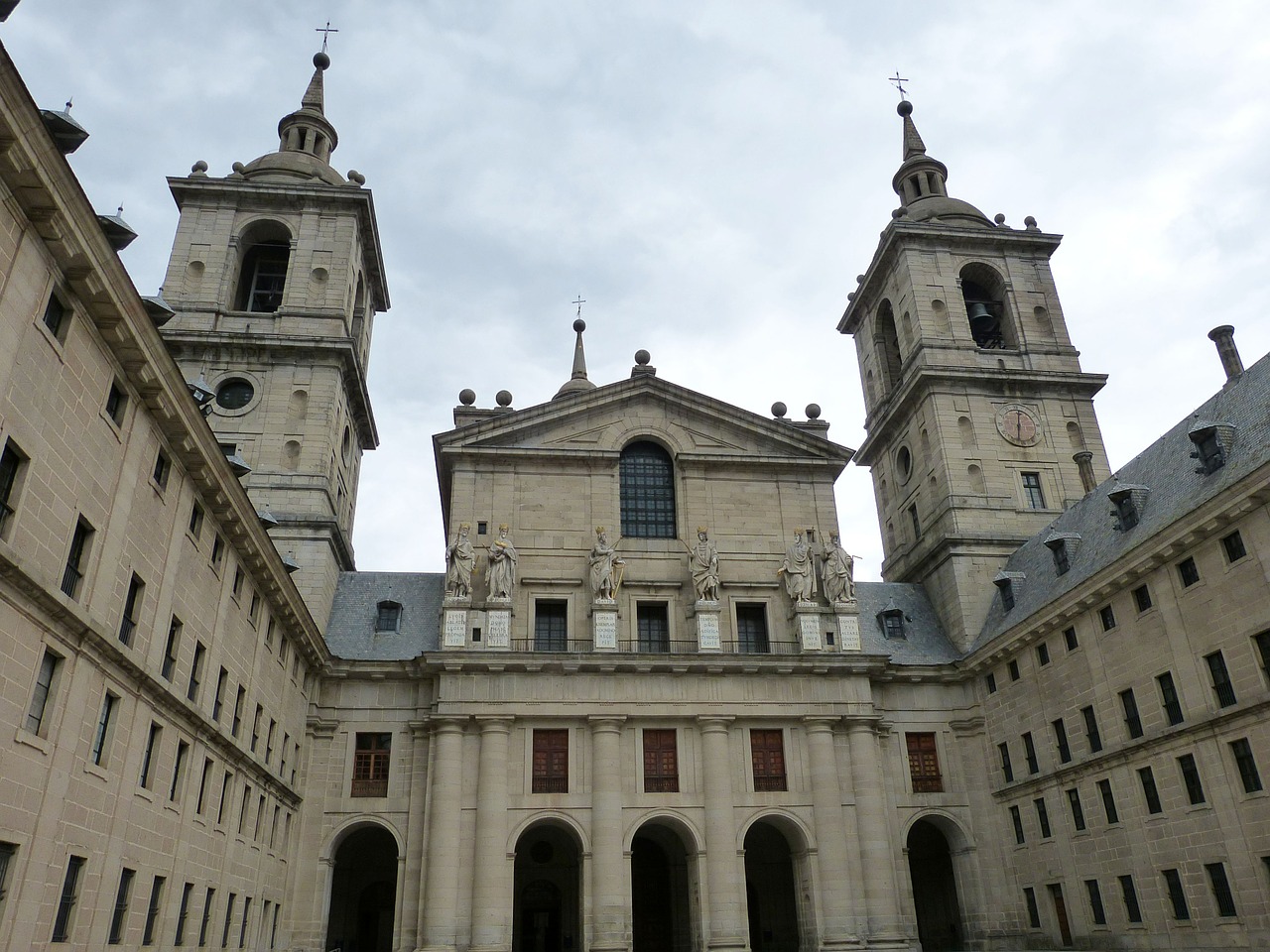 madrid spain escorial free photo