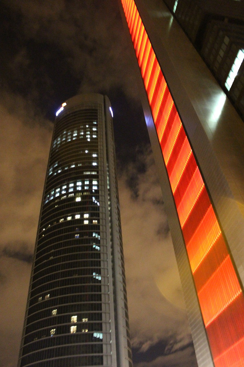 madrid tower architecture free photo