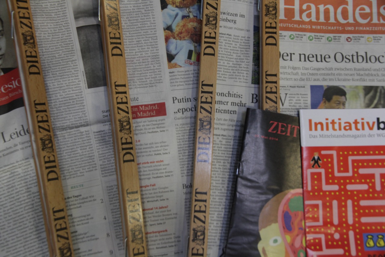 magazines newspapers paper free photo
